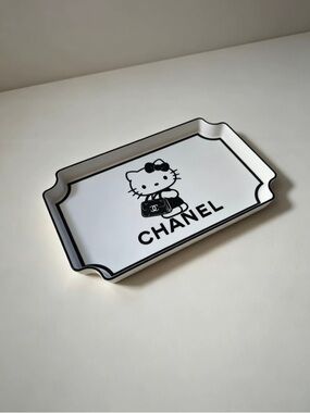 Black and White Hello Kitty Vanity Tray